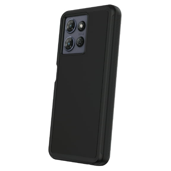 onn Rugged Phone Case for Motorola moto g POWER (2025) - Black