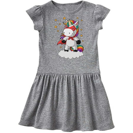 

Inktastic Super Unicorn Gift Toddler Girl Dress