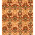 thumbnail image 3 of African Duvet Cover Set, Motif with Pattern Design, Decorative 3 Piece Bedding Set with 2 Pillow Shams, King Size, Sand Brown Orange, by Ambesonne, 3 of 3