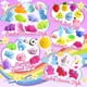 thumbnail image 2 of Mochi Squishy Toys OCTERIC, paquete de 150 unidades para aliviar el estrés de los niños, 2 of 7