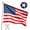 420D, variant on American Flag 3x5 ft Outdoor — 210D Heavy-Duty Nylon, 304 Stainless Hooks. High Winds, Fade-Resistant & Waterproof. Embroidered Stars, Sewn Stripes, Brass Grommets. 250th U.S. Independence Day.