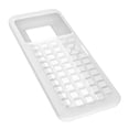 thumbnail image 5 of For CE Calculator Case Silic Full Cover - Transparent White, as described, 5 of 10