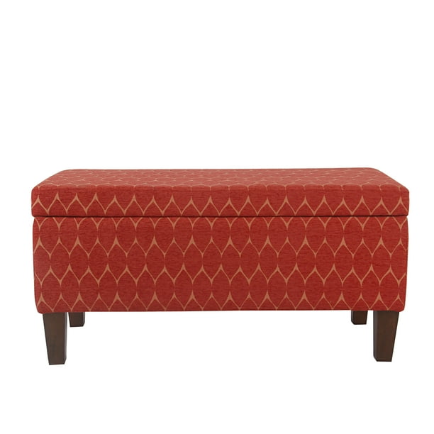 HomePop Large Storage Bench, Multiple Colors