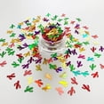 thumbnail image 2 of PrettyG 10 Grams/Pack - Colorful Mixes Cactus Shape Glitter Sequins - Festival Rave Beauty Makeup Face Body Nail Art Decoration Cactus-C, 2 of 3