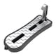 thumbnail image 1 of Estribos universales para coche, puerta Exterior SUV, pedales plegables de aleación de aluminio, peldaños para equipaje en la azotea, puerta para automóvil, plateado sidaley  VI001594-01B, 1 of 6