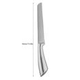 thumbnail image 1 of Cuchillo para pastel de acero inoxidable cuchillo para pan dentado herramienta de cocina para hornear para rebanar y cortar bagels crujientes caseros pan suave ANGGREK Otros, 1 of 8