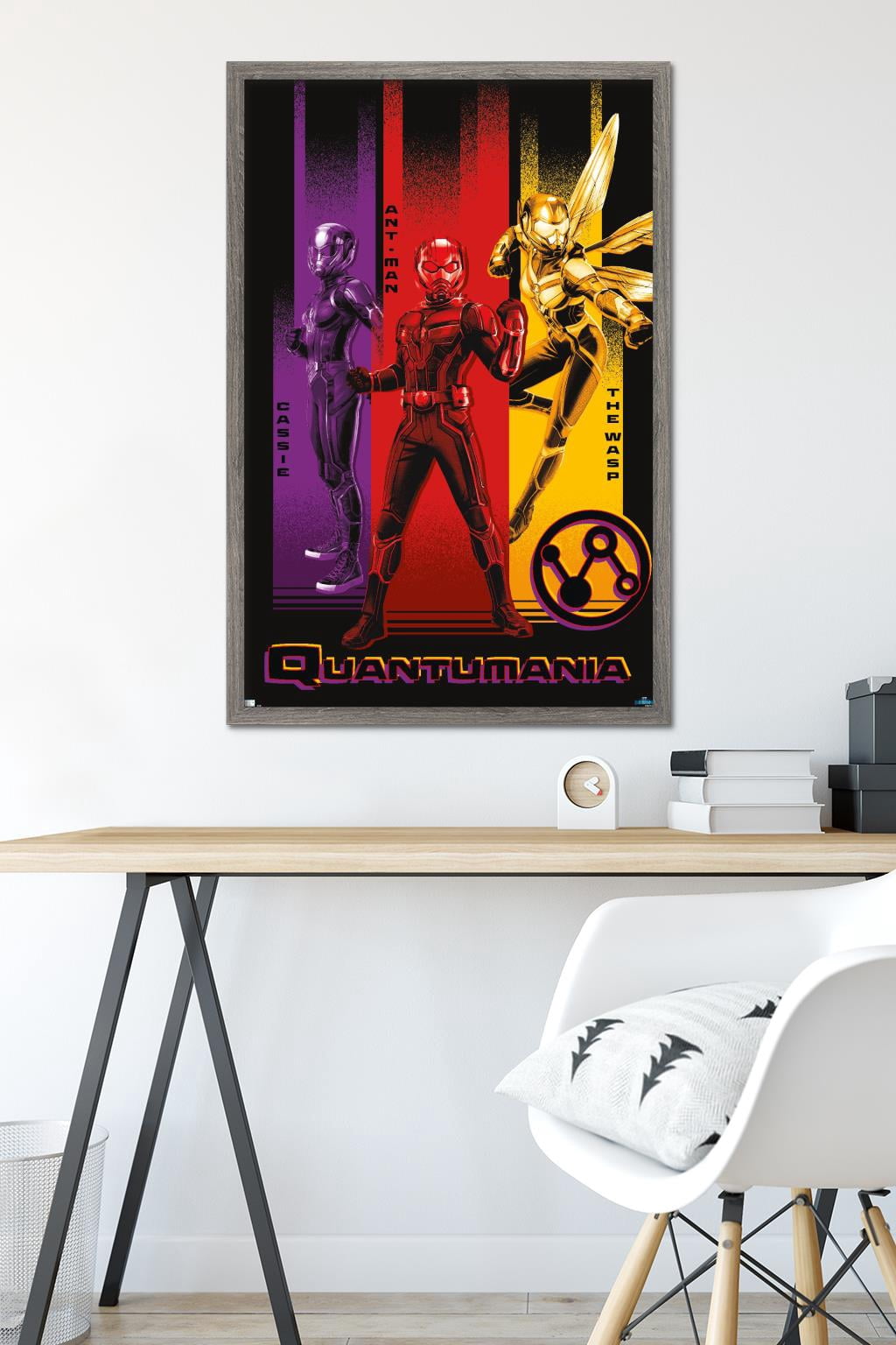 Marvel Ant-Man And The Wasp: Quantumania - Trio Wall Poster, 22.375" x 34" Framed