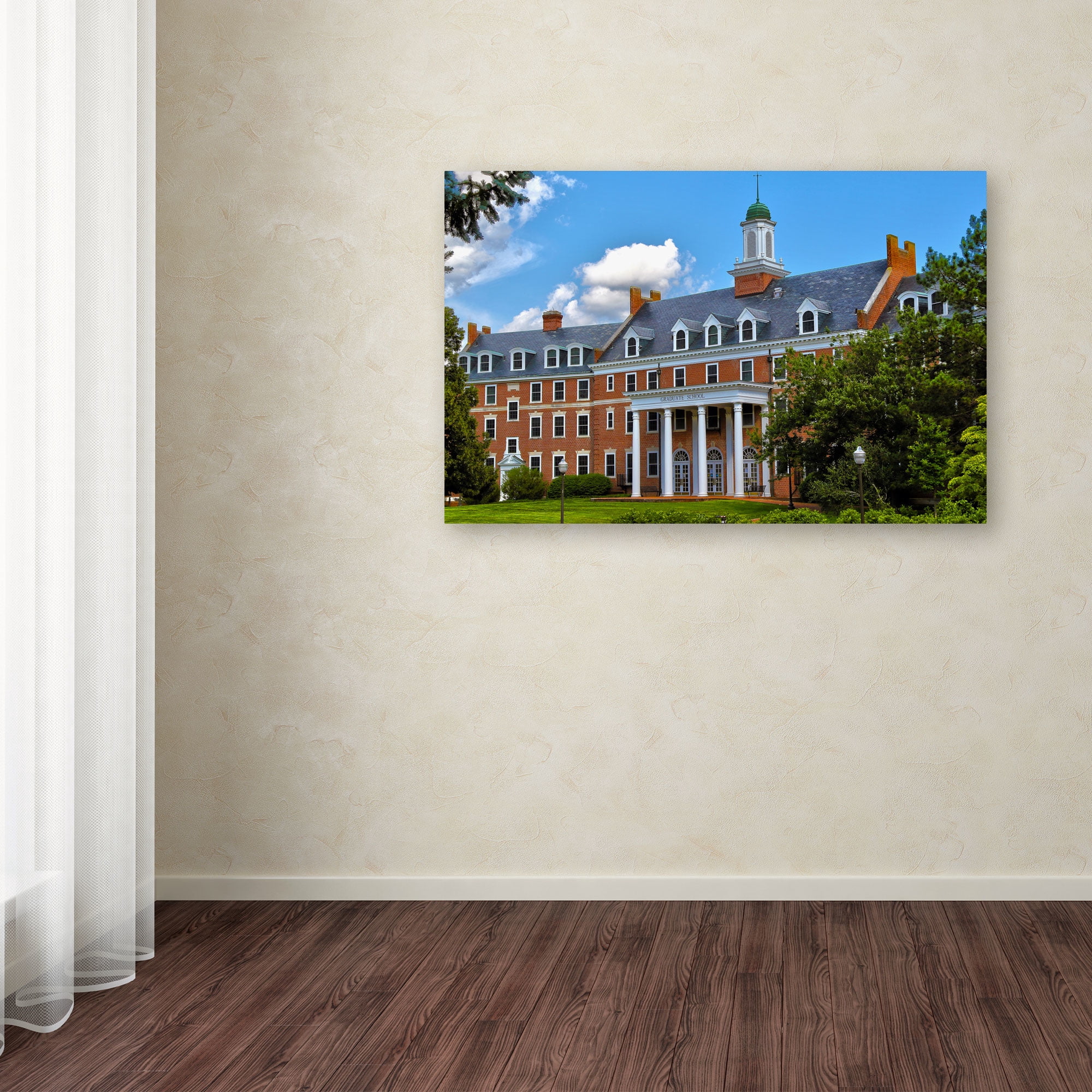 Trademark Fine Art "Graduate School" Canvas Art by CATeyes