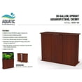 thumbnail image 2 of Aquatic Fundamentals 30/45 Gallon Serene Cherry Upright Aquarium Stand, 2 of 8
