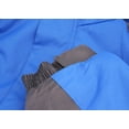 thumbnail image 6 of Men’s Quilted Lined Removable Hood Two Toned Zipper Puffer Lightweight Jacket (Royal, M), 6 of 7