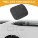 thumbnail image 2 of Tapa de puerta de tanque de combustible para Toyota Highlander 22-25, cubierta de tapa de llenado de combustible, tipo adhesivo, fibra de carbono negra ABS, 2 of 6