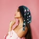 thumbnail image 4 of Gorro de Dormir Jinwen Impreso Elástico Cuidado del Cabello, 4 of 5