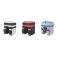 thumbnail image 4 of Soidarity Bolsa para bicicleta resistente al desgaste, resistente al agua, alforja para bicicleta, cremalleras dobles sólidas, estante trasero, ciclismo Ciclismo negro rojo Soidarity OD029691-02, 4 of 6