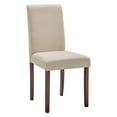 thumbnail image 4 of Modway Prosper Upholstered Fabric Dining Side Chair Set of 2 in Beige, 4 of 10