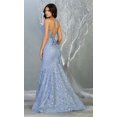 thumbnail image 2 of Floral Mermaid Evening Gown, 2 of 3