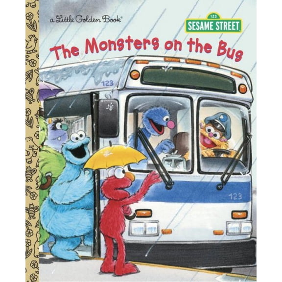 Pre-Owned The Monsters on the Bus (Sesame Street), Little Golden Book, by Sarah Albee (Paperback), Children's Books, English