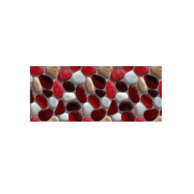TIELUTT Corridor Stone Patterned Carpet 3D Pebble Pattern Entrance Carpet Washable Carpet Bathroom Stone Fuzzy Rug for Bedroom Carpet for Dorm Room Fuzzy Full Size Blanket Throws for Bedroom Rugs Sof