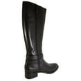 thumbnail image 3 of Cole Haan Womens Briarcliff Boot Knee High Zip Up Shoes, Black Leather, US 5, 3 of 6