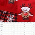 thumbnail image 3 of YEEDISON Baby Dress Children's Dress Autumn and Winter Girl Dress Cotton Elk Snowflake Pattern Hat Christmas Party Girl Dress for 3M-3Y, 3 of 4