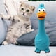 thumbnail image 4 of Juguete de látex duradero y divertido para perros, con sonido de pollo chillón. Azul, 4 of 7