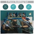 thumbnail image 5 of Descendants 2 Movie 3 Pieces Bedding Set Double Sided Printing Soft Comforter Sets Decor Bedroom Gifts With 1 Duvet Cover 2 Pillowcases, 5 of 8