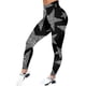 thumbnail image 3 of MKLEKYY Leggins deportivos para mujer push up para mujer Mardi pantalones de yoga ajustados de longitud larga con estampado brillante, 3 of 4