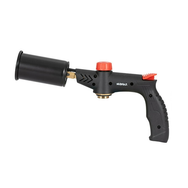 lanzallamas Antorcha de gas portátil de alta potencia para acampar, quemadores portátiles para exteriores, herramienta para quemar carbón, Picnic, barbacoa, cocina, lanzallamas Abanopi lanzallamas