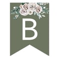thumbnail image 5 of Koyal Wholeslae Sage Green|Cream Floral Blossoms Fall Wedding, Hanging Pennant Party Banner with String, Best Day Ever, 5 of 5