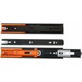 thumbnail image 5 of Full Extension, Soft Close, Shock Absorbing, 35kg Capacity 250mm Ball Bearing Drawer Slides, 8-Pack, 5 of 5