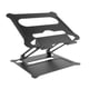 thumbnail image 4 of Escritorio Soportes para portátiles Elevadores para portátiles Soportes para ordenadores Aluminio Ajustable Plegable Negro jinwen soporte para laptop, 4 of 7