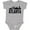AC-Heather Grey, variant on Inktastic Atlanta Skyline Grunge Boys or Girls Baby Bodysuit
