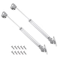 thumbnail image 1 of Resortes de gas Uxcell 13LB/60N, soportes de elevación de 10.4 pulgadas para ventana de RV, puerta de gabinete, tapa de caja de herramientas, 2 juegos, 1 of 7