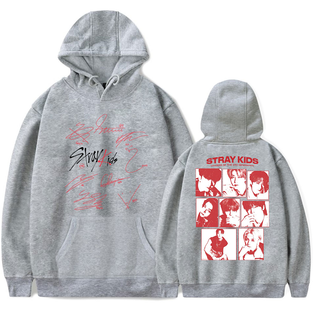 Kpop Stray Kids MANIAC Hoodie Sweatshirt America Tour 2022 Logo