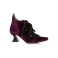 thumbnail image 1 of Womens Purple Velvet Witch Bootie, 1 of 1