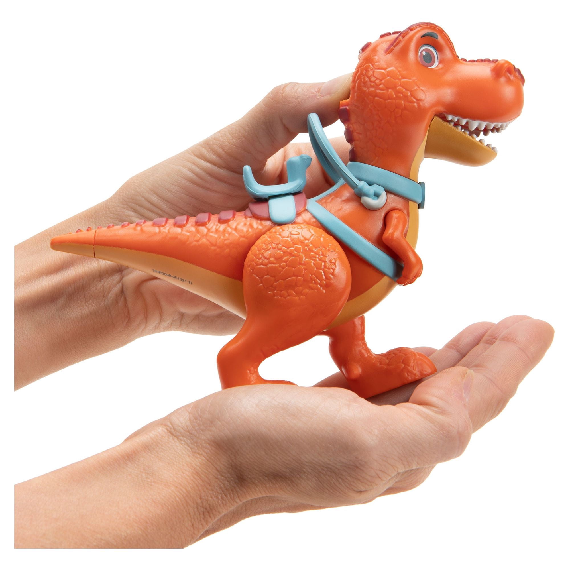 Dino Ranch Deluxe Dino 2-Pack - Features Biscuit, a 5-Inch Toy T-Rex, and Angus, a 4-Inch Toy Triceratops - Toys for Kids Featuring Your Favorite Pre-Westoric Ranchers