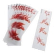thumbnail image 3 of 10 pegatinas de plástico autoadhesivas de peces dorados para manualidades de resina 3D. mi, 3 of 9