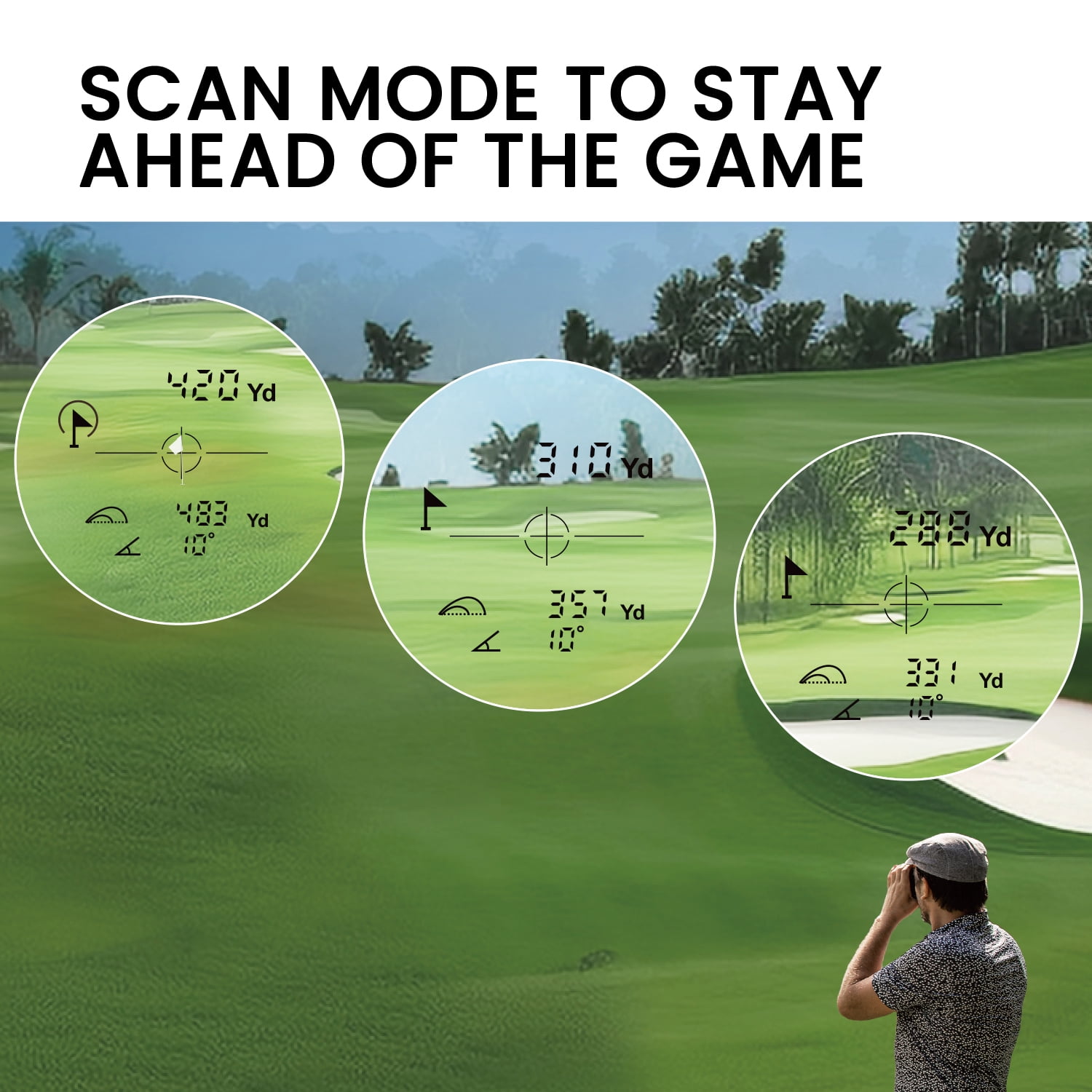 PFS2 Premium Golf Rangefinder