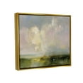thumbnail image 4 of Stupell Industries Abstract Clouds Painting Landscape Painting Gold Floater Framed Canvas Art Print Wall Art, 21 x 17, 4 of 10