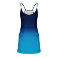 thumbnail image 4 of Tennis Dresses for Women,Womens Tennis Dress Workout Mini Dress Romper with Built in Shorts and Sleeveless Golf Athletic Dresses with Pockets, 4 of 5