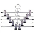 thumbnail image 2 of 10 perchas de metal para pantalones, soporte de metal con clip, 2 of 5
