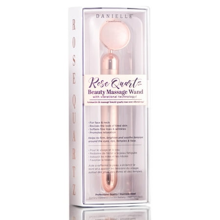 Danielle Creations Beauty Massage Wand - Rose Quartz