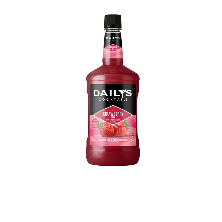 Daily's Strawberry Cocktail Mix, 1.75 L Bottle - Walmart.com
