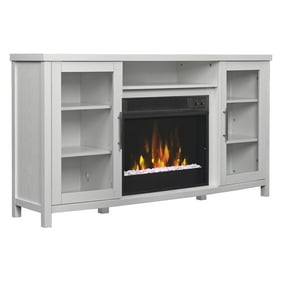 Masterflame Queenston Fireplace For Tvs Up To 54 In White