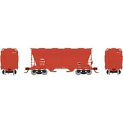 Athearn N Scale ACF 2970 Covered Hopper ITGX (Bright Red) #11518