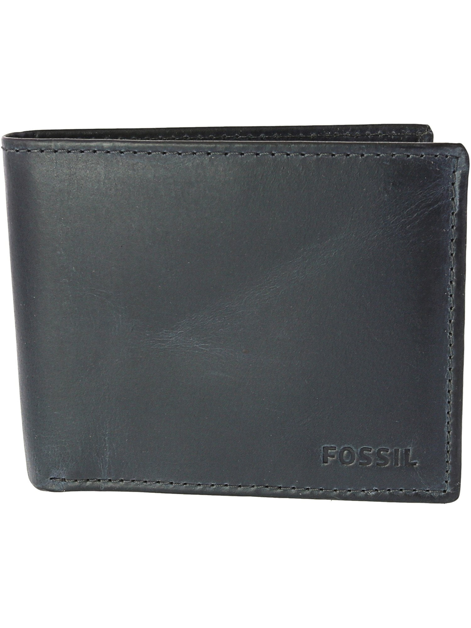Fossil® Derrick Leather Rfid Bifold With Flip Id Wallet | The Art of ...