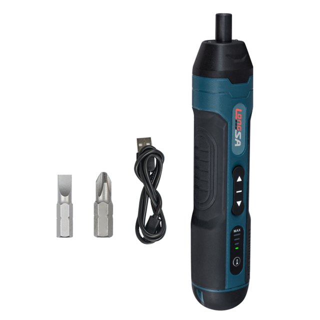 Herramienta de apriete de tornillos USB Recargable 3.6V Gadgets de reparación de destornilladores eléctricos