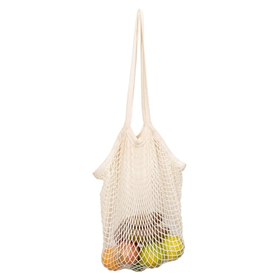 SHILINLANG Cotton Mesh Onion Storage Bags - 100% Cotton, Reusable, and Washable Mesh Grocery Bags for Storing Garlic and Root Vegetables