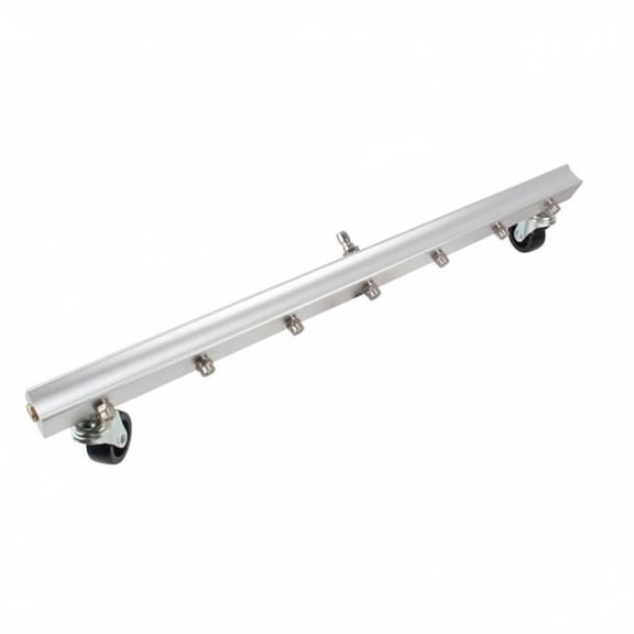 JunZheHub Pressure Washer Undercarriage Cleaner Swivel Wheels Under Car Pressure Washer 66CM 7-head Ground Nozzle