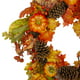 Northlight Orange Citrouilles, Pommes de Pin et Baies Automne Couronne de Récolte - 24 Pouces, Non Allumé – image 3 sur 4
