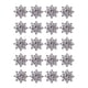 thumbnail image 5 of 2x20 Piezas Adornos Con Parte Posterior Plana De Diamantes De Imitación De Flores Invitaciones Dijes Florales, 5 of 8